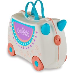Trunki Hand Luggage And Childrens Suitcase For Sitting On | Childrens Risen Gift For Girls And Boys | Trolley, Pink TRU-007 5055