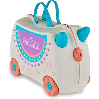Trunki Ride Παιδική Βαλίτσα Ταξιδιού Lola The Llama Cream TRU-007 5055192203567