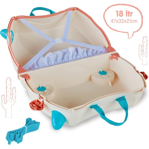 Trunki Ride Παιδική Βαλίτσα Ταξιδιού Lola The Llama Cream TRU-007 5055192203567