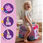 Trunki Ride Παιδική Βαλίτσα Ταξιδιού - Cassie Cut  (Lilac) TRU-004 5055192203222