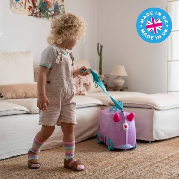 Trunki Ride Παιδική Βαλίτσα Ταξιδιού - Cassie Cut  (Lilac) TRU-004 5055192203222