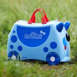 Trunki Ride Παιδική Βαλίτσα Ταξιδιού - Dougie Dog (Blue) TRU-012 5055192200634