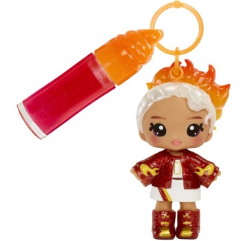 MGA Entertainment Yummiland lip gloss Doll Series 2- Cinnamon Spice (Amber Cinnamon) 525486 035051525615