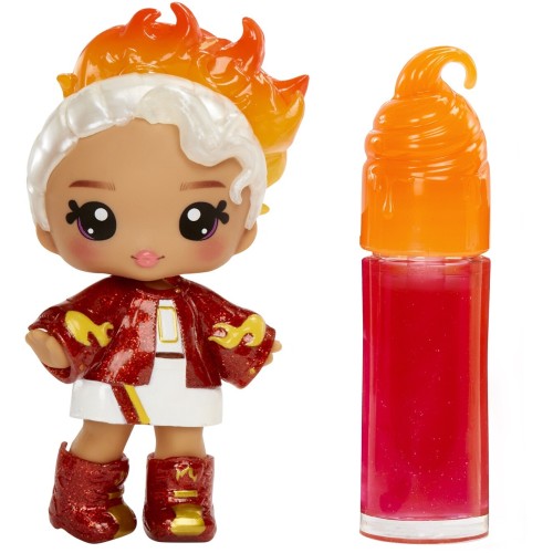 MGA Entertainment Yummiland lip gloss Doll Series 2- Cinnamon Spice (Amber Cinnamon) 525486 035051525615