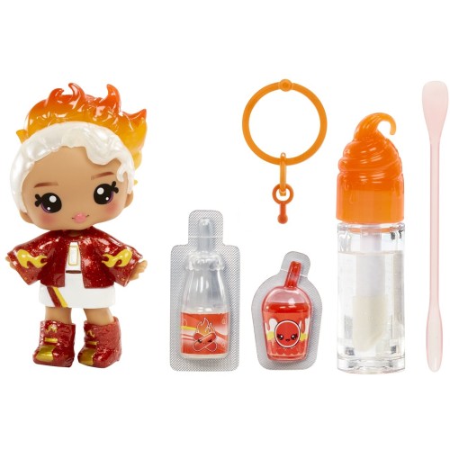MGA Entertainment Yummiland lip gloss Doll Series 2- Cinnamon Spice (Amber Cinnamon) 525486 035051525615