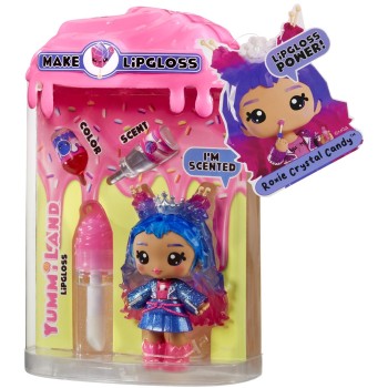 MGA Entertainment Yummiland lip gloss Doll Series 2- Rock Candy (Roxie Crystal Candy) 525448 035051525486