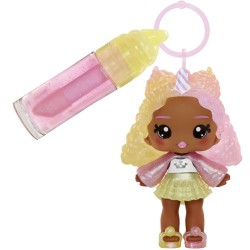 MGA Entertainment Yummiland lip gloss Doll Series 2- Cotton Candy (Nia Candy Fluff) 525448 035051525462