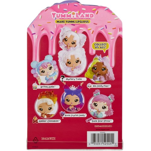 MGA Entertainment Yummiland lip gloss Doll Series 2- Boba (Britney Boba) 525448 035051525455
