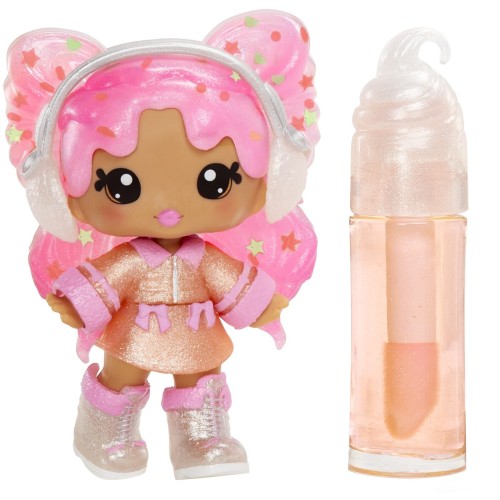 MGA Entertainment Yummiland Lip Gloss Doll Series 2- Mystery Chase 2 (Neopolitan/Avery Ice Cream) 525448 035051534563