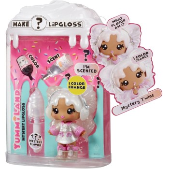 MGA Entertainment Yummiland lip gloss Doll Series 2- Mystery Chase 1 (Sprinkles/Ava Ice Cream) 525448 035051526414