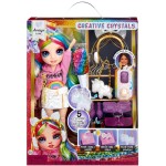 MGA Entertainment Rainbow High Creative Crystals Fashion Doll- Amaya 121411-EUC 035051121411