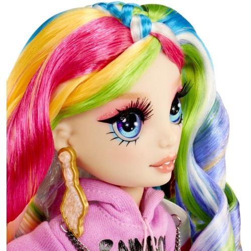 MGA Entertainment Rainbow High Creative Crystals Fashion Doll- Amaya 121411-EUC 035051121411