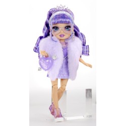 MGA Entertainment Rainbow High Creative Crystals Fashion Doll- Violet 121404-EUC 035051121404