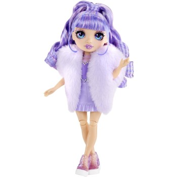 MGA Entertainment Rainbow High Creative Crystals Fashion Doll- Violet 121404-EUC 035051121404