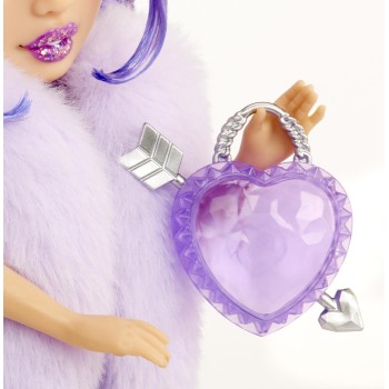 MGA Entertainment Rainbow High Creative Crystals Fashion Doll- Violet 121404-EUC 035051121404