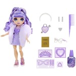 MGA Entertainment Rainbow High Creative Crystals Fashion Doll- Violet 121404-EUC 035051121404