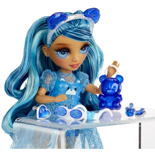 MGA Entertainment Rainbow High Creative Crystals Fashion Doll- Skyler 121374-EUC 035051121374