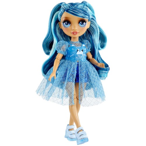 MGA Entertainment Rainbow High Creative Crystals Fashion Doll- Skyler 121374-EUC 035051121374