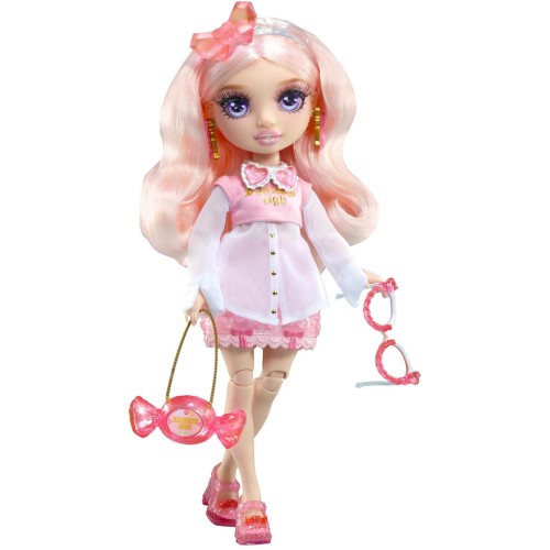 MGA Entertainment Rainbow High Creative Crystals Fashion Doll- Bella 121367-EUC 035051121367