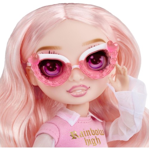 MGA Entertainment Rainbow High Creative Crystals Fashion Doll- Bella 121367-EUC 035051121367