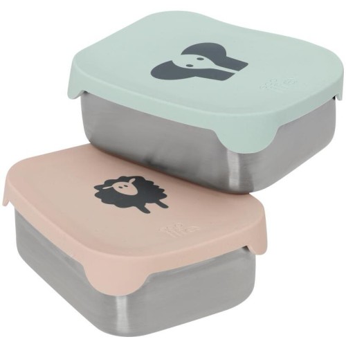 eco life Stainless Steel Food Container With 800ml Partition | Elephant 33-FC-9088 5208009003151