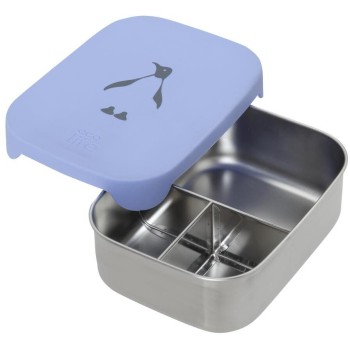 eco life Stainless Steel Food Container With 800ml Partition | Penguin 33-FC-9087 5208009003144