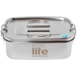 eco life Stainless Steel 1lt Single Wall Stainless Steel lid 33-FC-9085 5208009002116