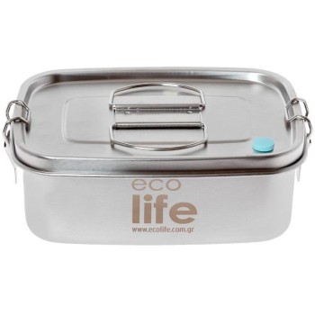 eco life Stainless Steel 1lt Single Wall Stainless Steel lid 33-FC-9085 5208009002116
