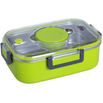 eco life Ecolife θερμός φαγητοδοχείο ορθογώνιο 850ml πράσινο 33-BO-9052 5208009003441