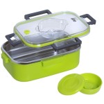 eco life Ecolife θερμός φαγητοδοχείο ορθογώνιο 850ml πράσινο 33-BO-9052 5208009003441