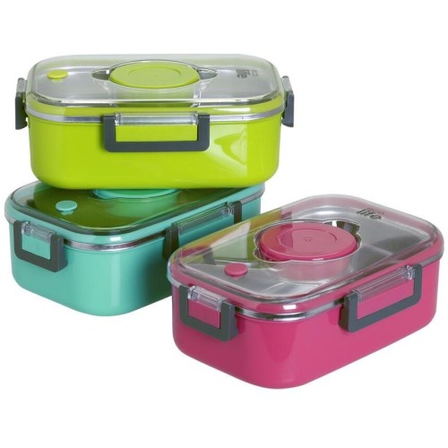 eco life Rectangular Food Container 850ml Blue 33-BO-9051 5208009003434