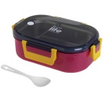 eco life Deep Rose Food Container 900ml | Partition 33-BO-9068 5208009002291