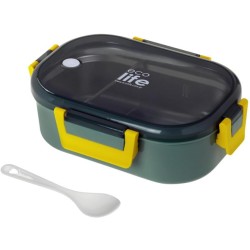 eco life Ecolife φαγητοδοχείο με χώρισμα 900ml forest green 33-BO-9067 5208009002307