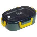 eco life Ecolife φαγητοδοχείο με χώρισμα 900ml forest green 33-BO-9067 5208009002307