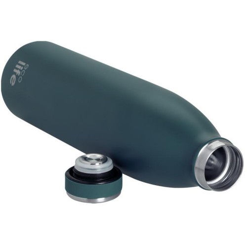eco life Μπουκάλι θερμός 1000ml - slim blue 33-BO-3049 5208009003526