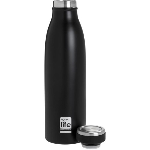 eco life Slim Black Thermos 500ml 33-BO-3038 5208009002451