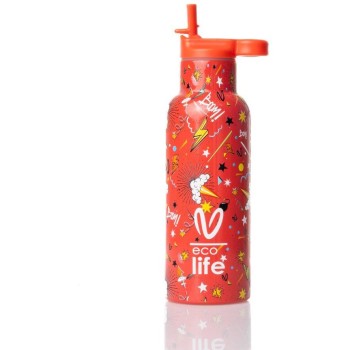 eco life Ecolife μεταλλικός θερμός vasiliki - spitha 500ml 33-BO-2326 5208009002758