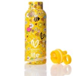 eco life Ecolife μεταλλικός θερμός vasiliki - joy 500ml 33-BO-2323 5208009002727