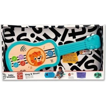 Hape Sing And Strum Magic Touch Ξύλινο Γιουκαλίλι Με Αισθητήρα 0401.800897-12609 6943478030701