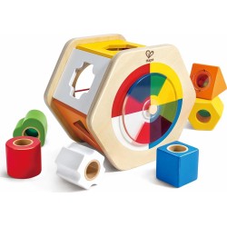 hape  matching and shape sorting box 0401.E0516A 6943478045439