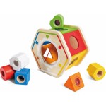 Hape Early Explorer Ξύλινο Wonder Shape Sorter  0401.E0516A 6943478045439