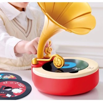 Hape Early Melodies Phonograph Tune Time 0401.E0641K 6943478052185