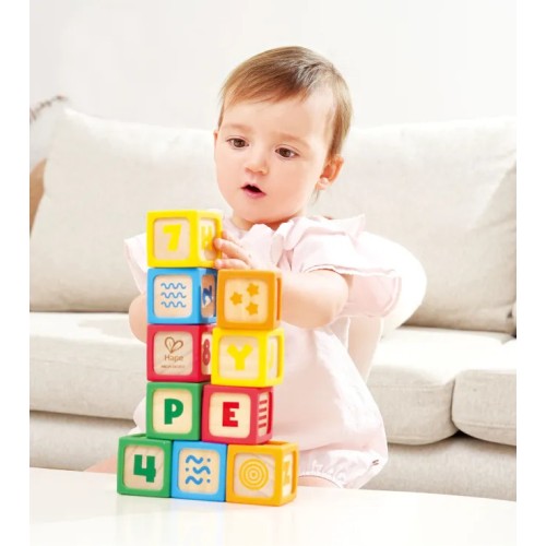 Hape Early Explorer Wooden Smart Start 10Pcs 0401.E0131K 6943478051331