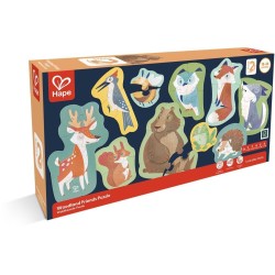 Hape Happy Puzzles Wooden Puzzle Forest Friends 0401.E1650A 6943478047020