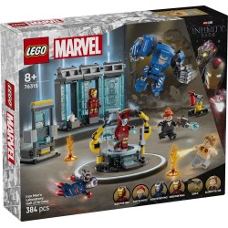 LEGO Marvel Avengers marvel super heroes το εργαστήριο του άιρον μαν: η αίθουσα στολών 76315 5702017817880