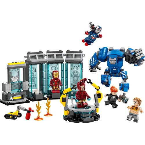 LEGO Marvel Avengers marvel super heroes το εργαστήριο του άιρον μαν: η αίθουσα στολών 76315 5702017817880