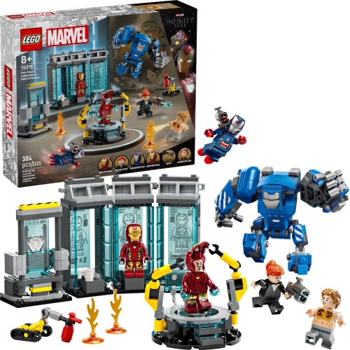 LEGO Marvel Avengers marvel super heroes το εργαστήριο του άιρον μαν: η αίθουσα στολών 76315 5702017817880