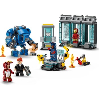 LEGO Marvel Avengers marvel super heroes το εργαστήριο του άιρον μαν: η αίθουσα στολών 76315 5702017817880