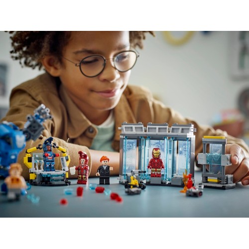 LEGO Marvel Avengers Marvel Super Heroes Iron Mans Laboratory: Hall of Armor 76315 5702017817880