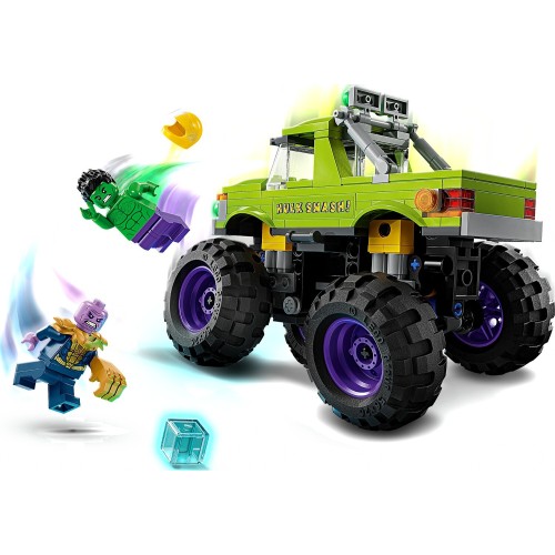 LEGO Marvel Avengers Marvel Super Heroes The Hulk Truck vs. Thanos 76312 5702017817859